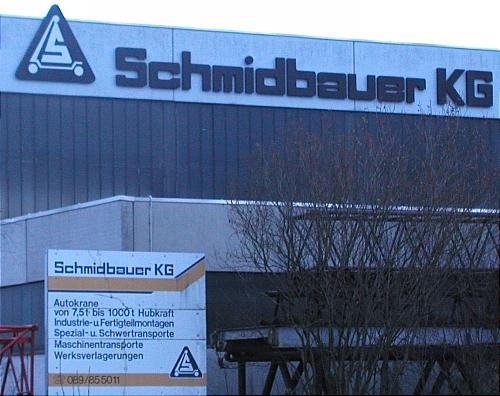 Firmenschild Schmidbauer Gräfelfing - Copyright: www.olli80.de