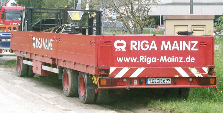 Riga Goldhofer Anhänger