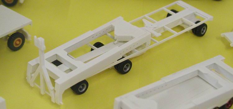 Teil eines Mega-Windmill-Transporters