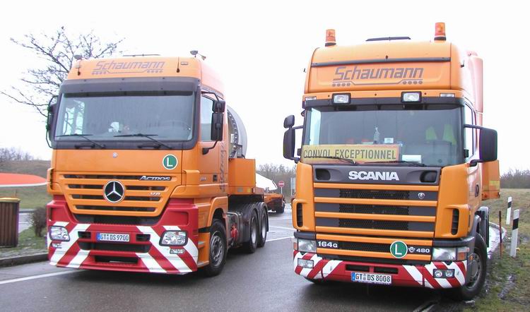 Schaumann Scania + Mercedes - Copyright: www.olli80.de