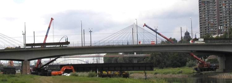 Übersichtsbild Brückendemontage auf dem Neckar - Copyright: www.olli80.de