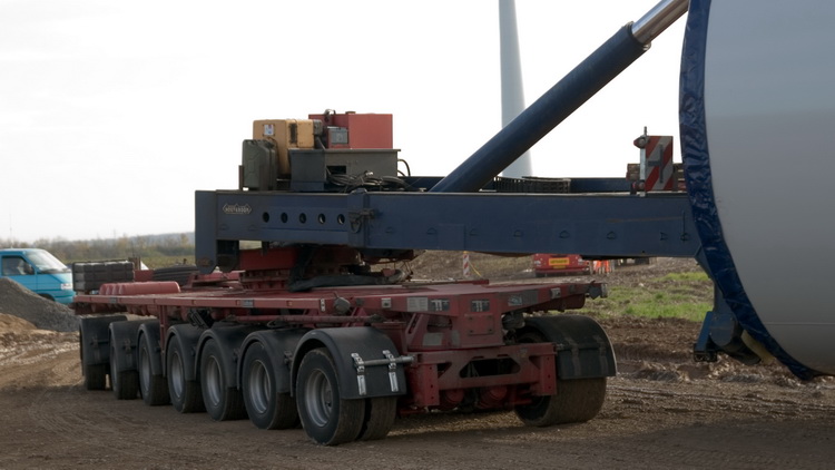 Hansen Megawindmill-Transporter