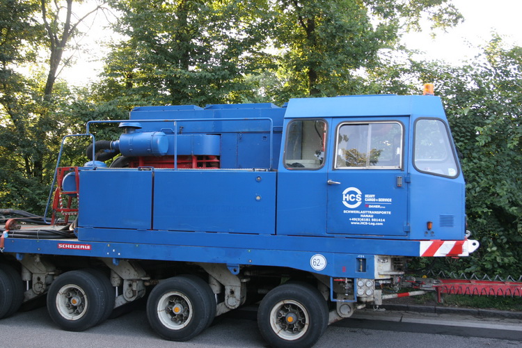 Heavy Cargo + Service Scheuerle LS 250 Heuler Motoreinheit