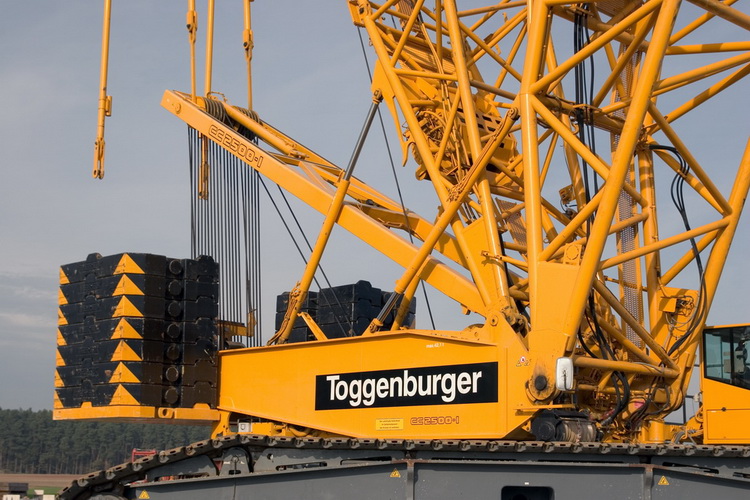 Oberwagen Toggenburger Terex CC 2500-1