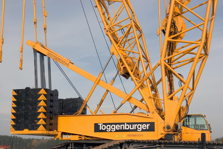 Oberwagen Toggenburger Terex CC 2500-1
