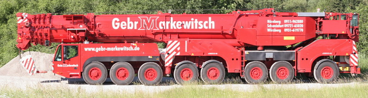 Markewitsch Terex AC 500-2 Seitenansicht