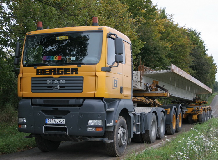 Berger Passau Betonteiltransporte - Copyright: www.olli80.de
