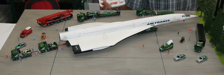 Willi Burkhardt Transport der Concorde   - Copyright: www.olli80.de