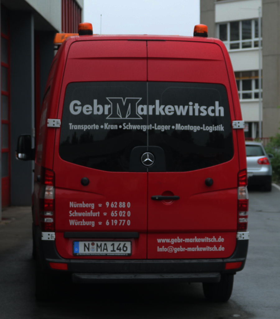 Gebr. Markewitsch Service Team Mercedes Transporter - Copyright: www.olli80.de