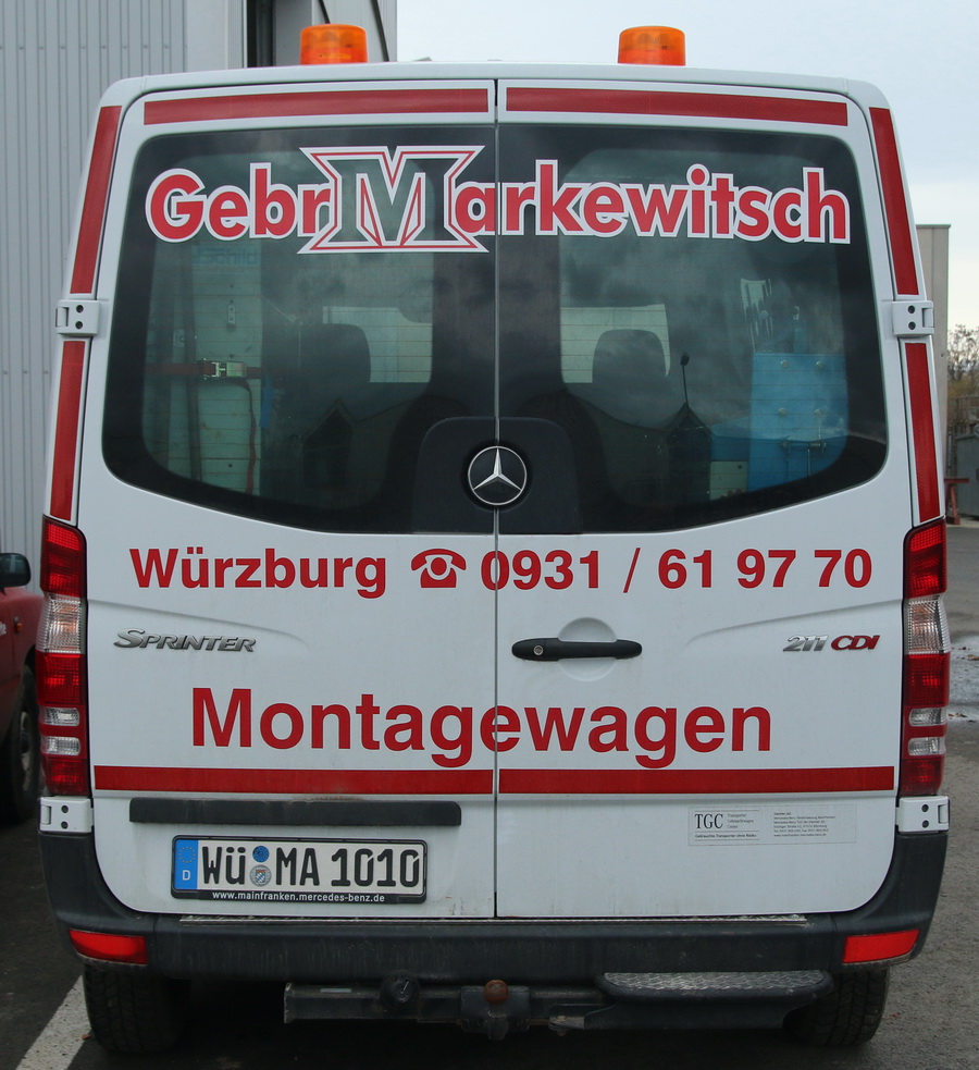 Gebr. Markewitsch Mercedes Sprinter 211 CDI - Copyright: www.olli80.de
