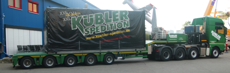 Kübler MAN TGX mit Nooteboom Semiauflieger - Copyright: www.olli80.de