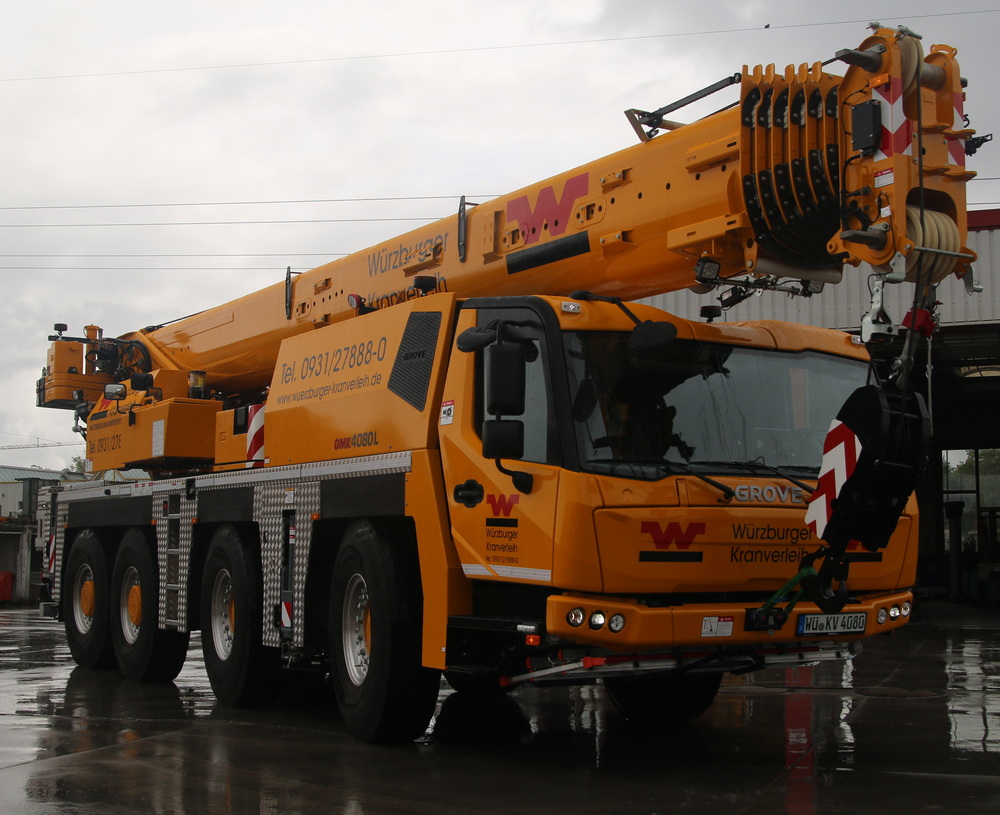 Würzburger Kranverleih GMK 4080L - Copyright: www.olli80.de