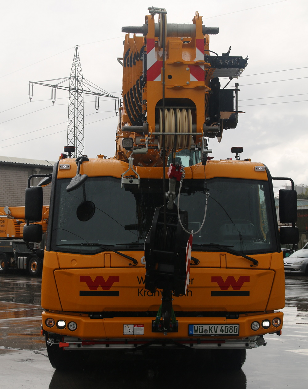 Würzburger Kranverleih GMK 4080L - Copyright: www.olli80.de