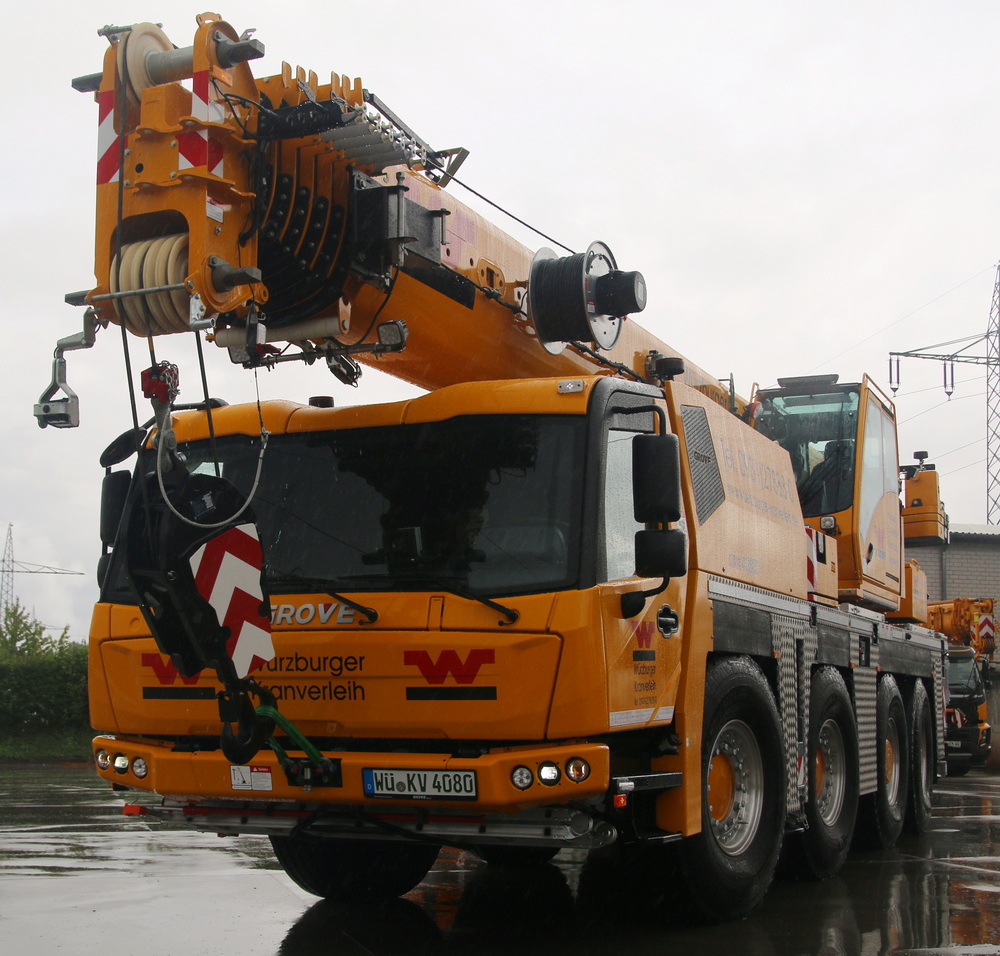 Würzburger Kranverleih GMK 4080L - Copyright: www.olli80.de