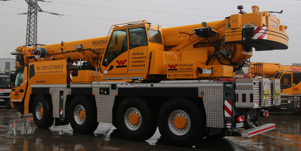 Würzburger Kranverleih GMK 4080L - Copyright: www.olli80.de