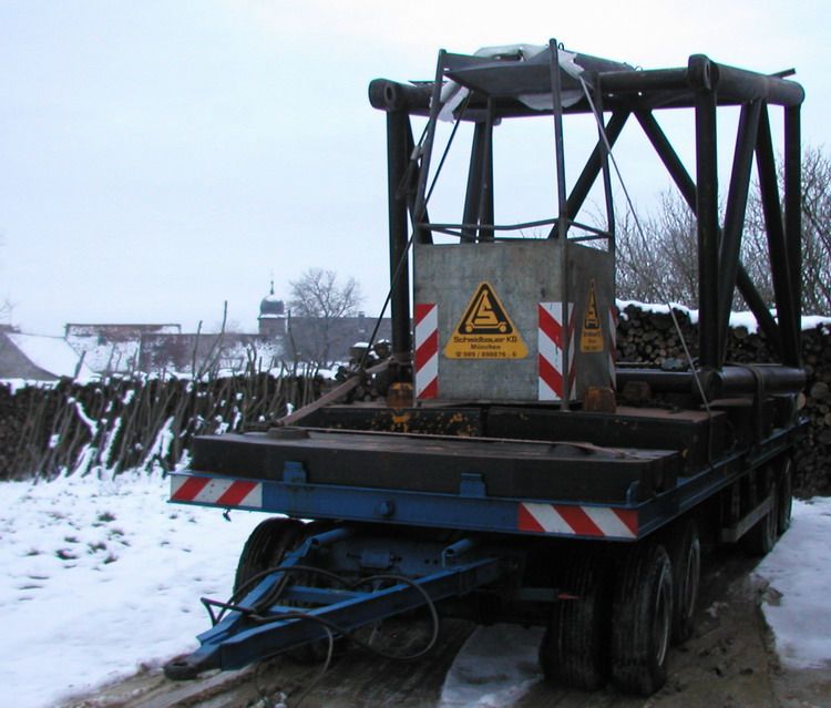 Schmidbauer Mannkorb, Reduzierstück und Kranballast - Copyright: www.olli80.de