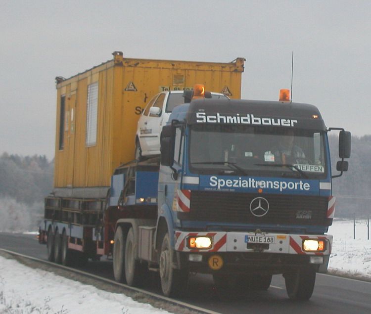 Schmidbauer Mannschaftscontainer und Abstützmatratzen - Copyright: www.olli80.de