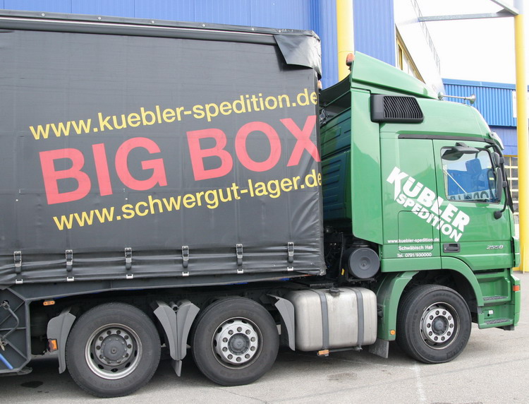 Kübler MB Actros mit Bigbox