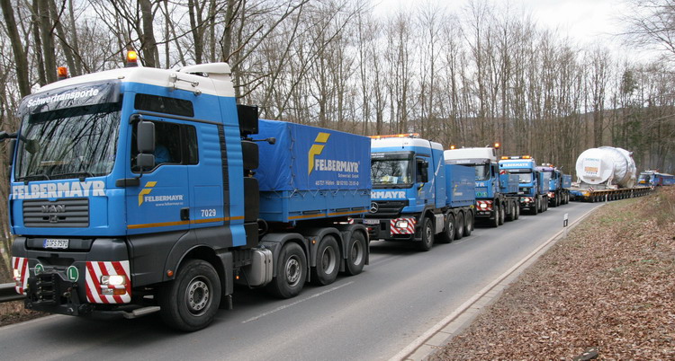 Turbinentransport durch Felbermayr