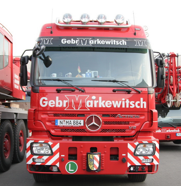 Markewitsch MB Actros 4160 Frontansicht
