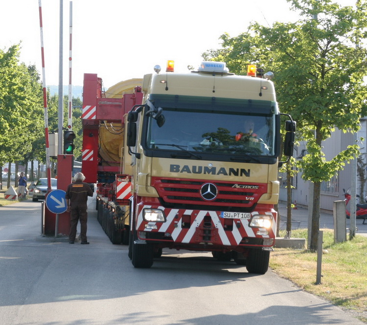 Baumann Greiner Hubhebelkesselbrücke mit spmts und Generator  - Copyright: www.olli80.de