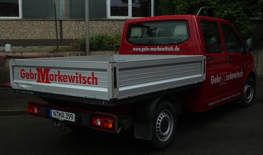Gebr. Markewitsch Transporter mit Pritsche - Copyright: www.olli80.de