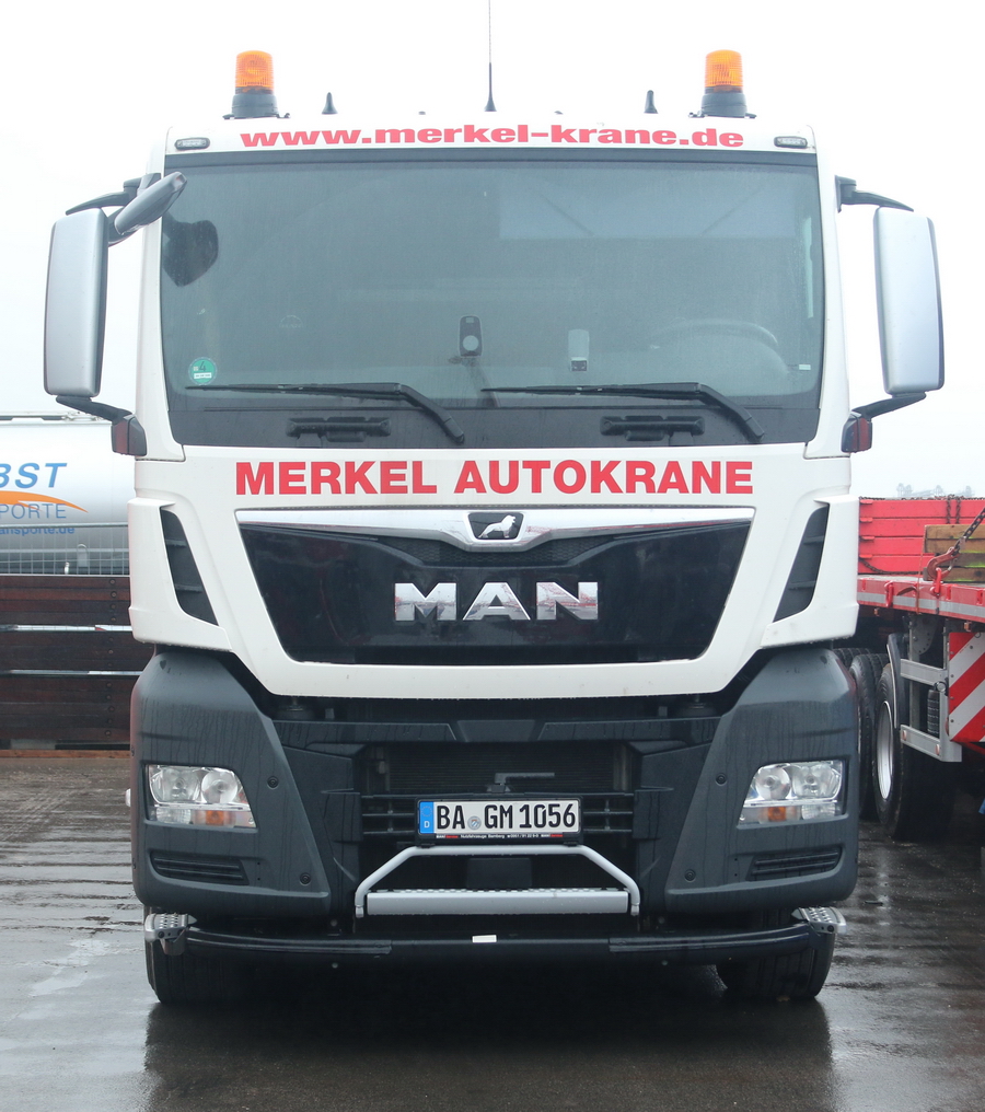 Merkel MAN TGX 26.540 - Copyright: www.olli80.de