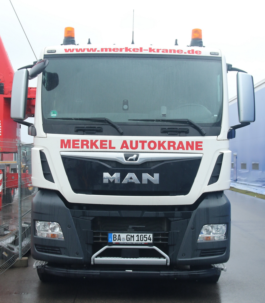 Merkel MAN TGX 26.540- Copyright: www.olli80.de