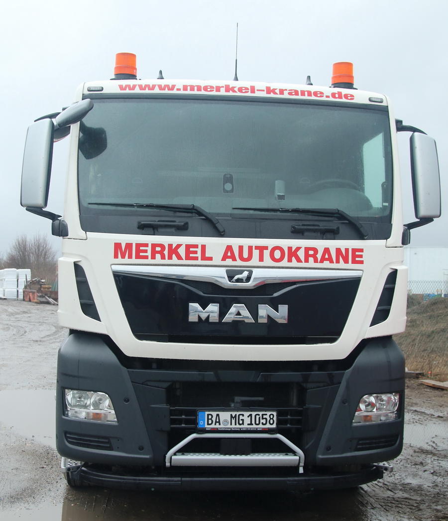 Merkel MAN TGX 26.540  - Copyright: www.olli80.de