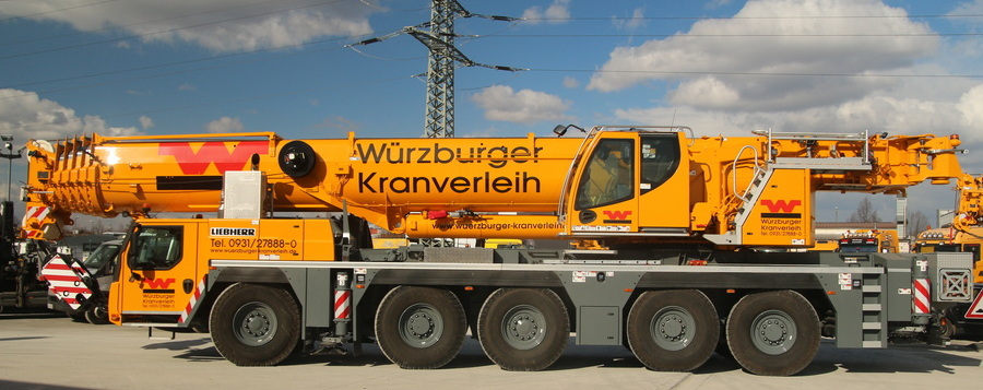 Würzburger Kranverleih LTM 1250-5.1  - Copyright: www.olli80.de