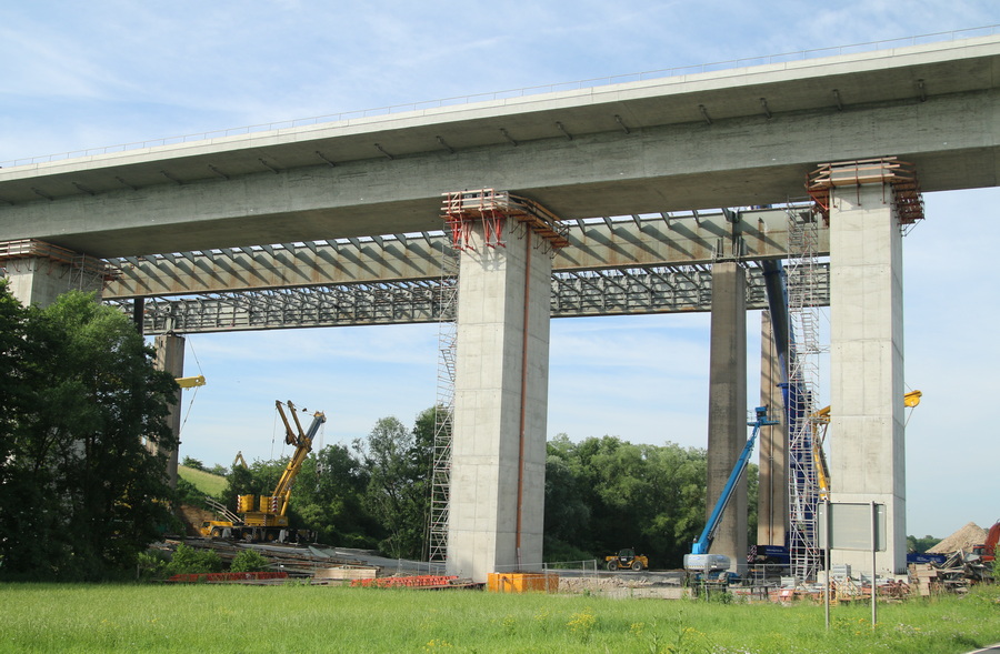 Autobahnbrücke Kürnach - Copyright: www.olli80.de