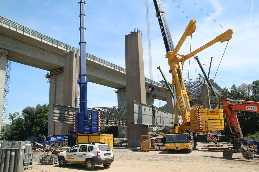 MSG Terex AC 500-2 & Steil LTM 1500-8.1 - Copyright: www.olli80.de