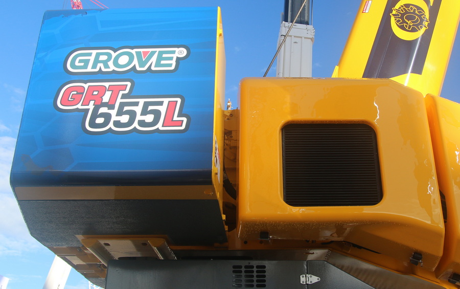 Bauma 2022 - Grove GRT 655L MEC Ballast - Copyright: www.olli80.de