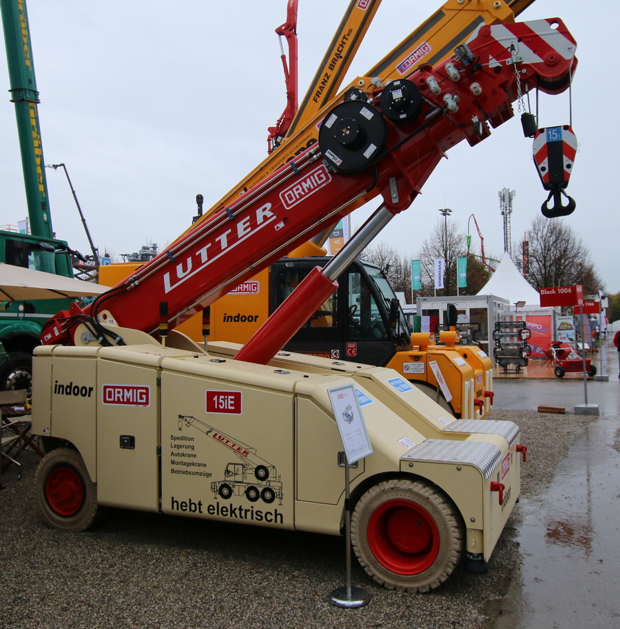 Bauma 2022 - Ormig 15iE Lutter - Copyright: www.olli80.de