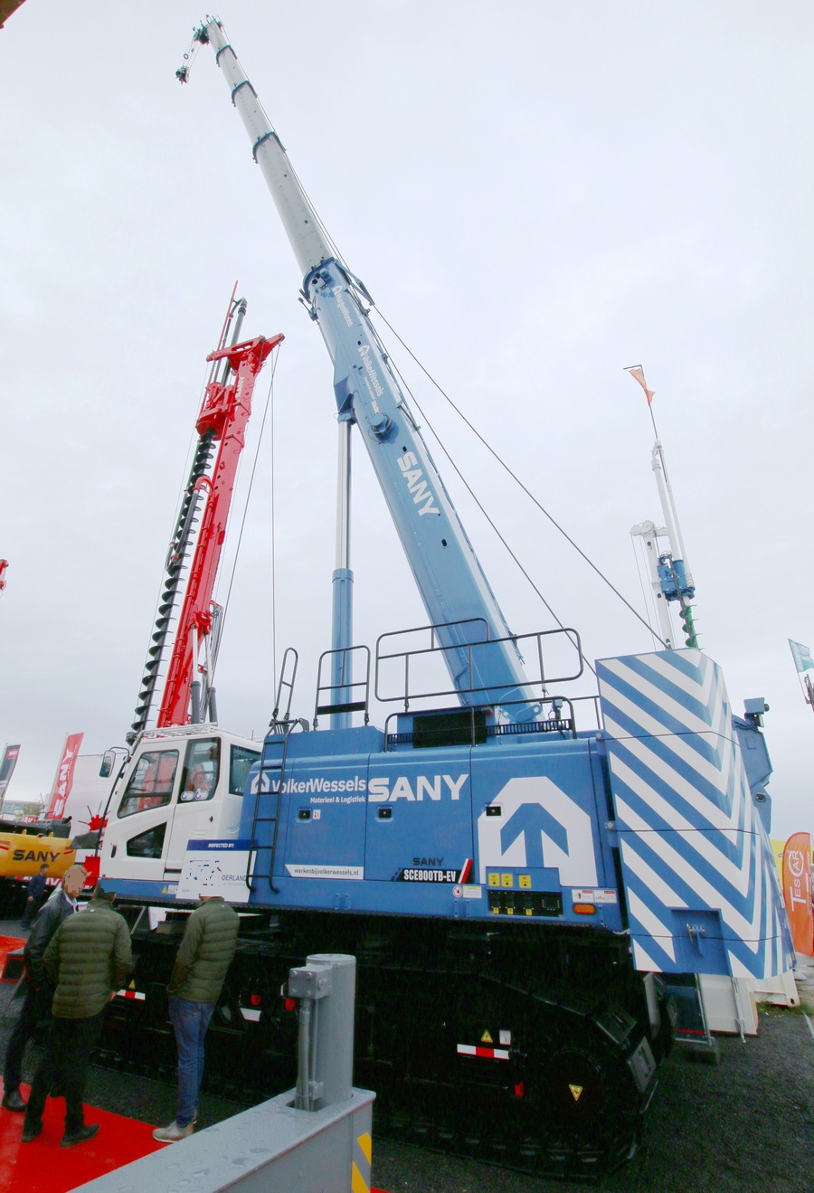 Bauma 2022 - Sany SCE800TB-EV - Copyright: www.olli80.de