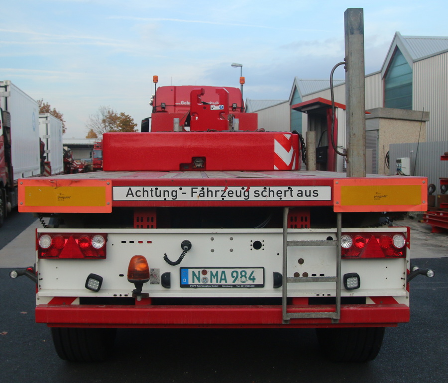 Gebr. Markewitsch HRD Auflieger mit Hakenflasche und Ballast LTM 1230-5.1 - Copyright: www.olli80.de