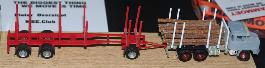 Modelshow Europe 2023 - Piet Oversloot: Holztransporter - Copyright: www.olli80.de