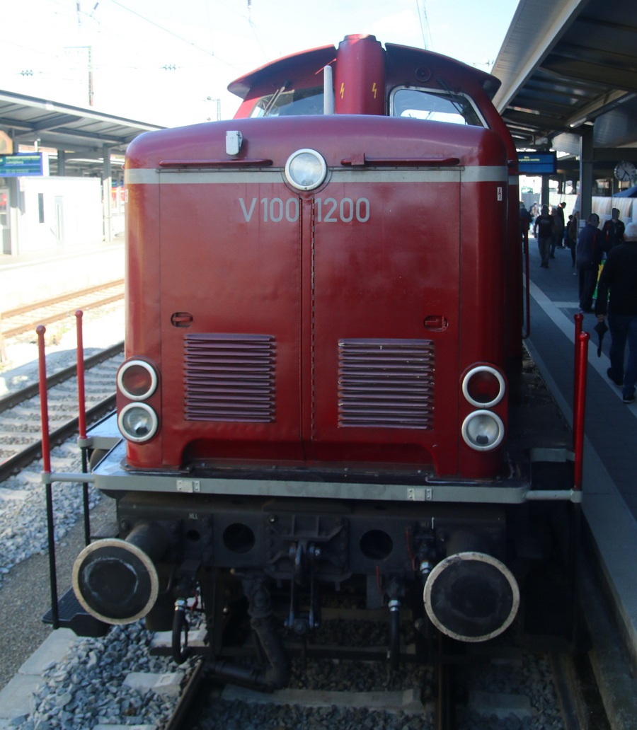 V100 1200 Eisenbahnmuseum Würzburg - Copyright: www.olli80.de