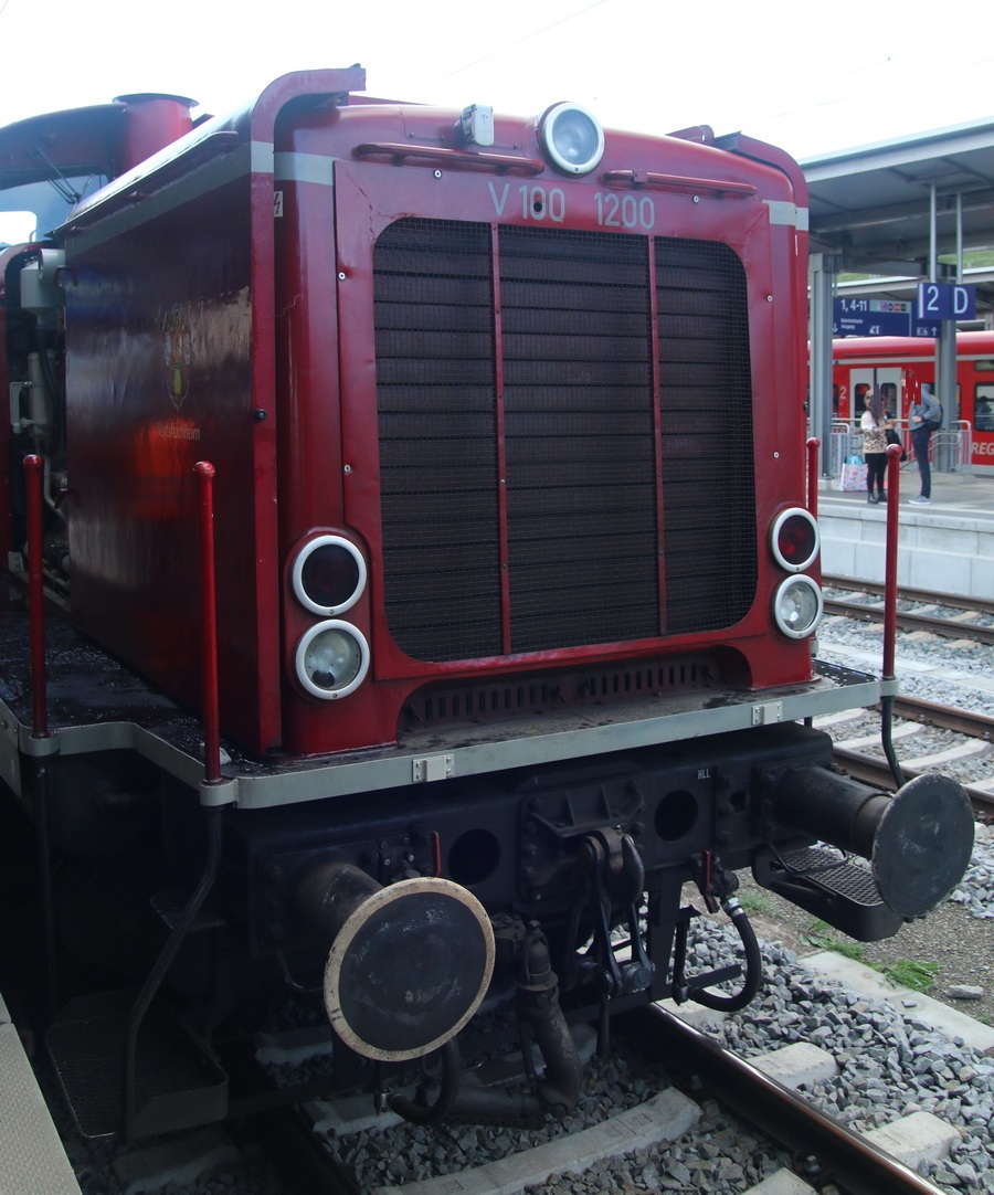 V100 1200 Eisenbahnmuseum Würzburg - Copyright: www.olli80.de