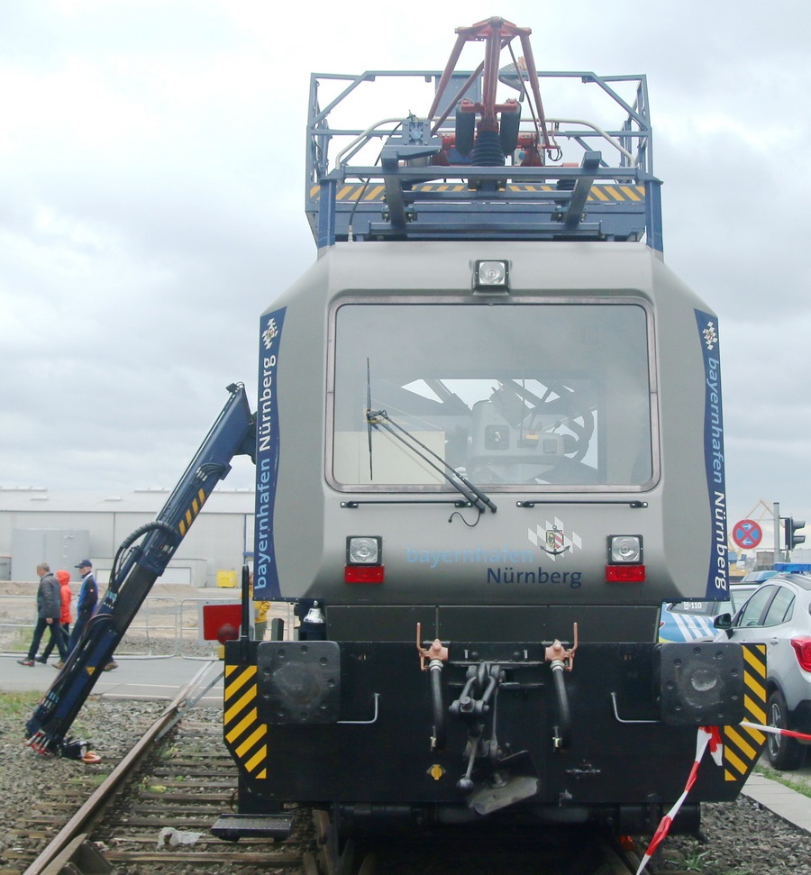 Bayernhafen SKL 26 Oberleitungs-Revisionsfahrzeug - Copyright: www.olli80.de