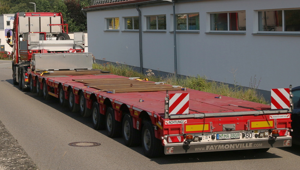 Gebr. Markewitsch - Volvo FH 16 mit Faymonville CombiMax Pa-X - Copyright: www.olli80.de