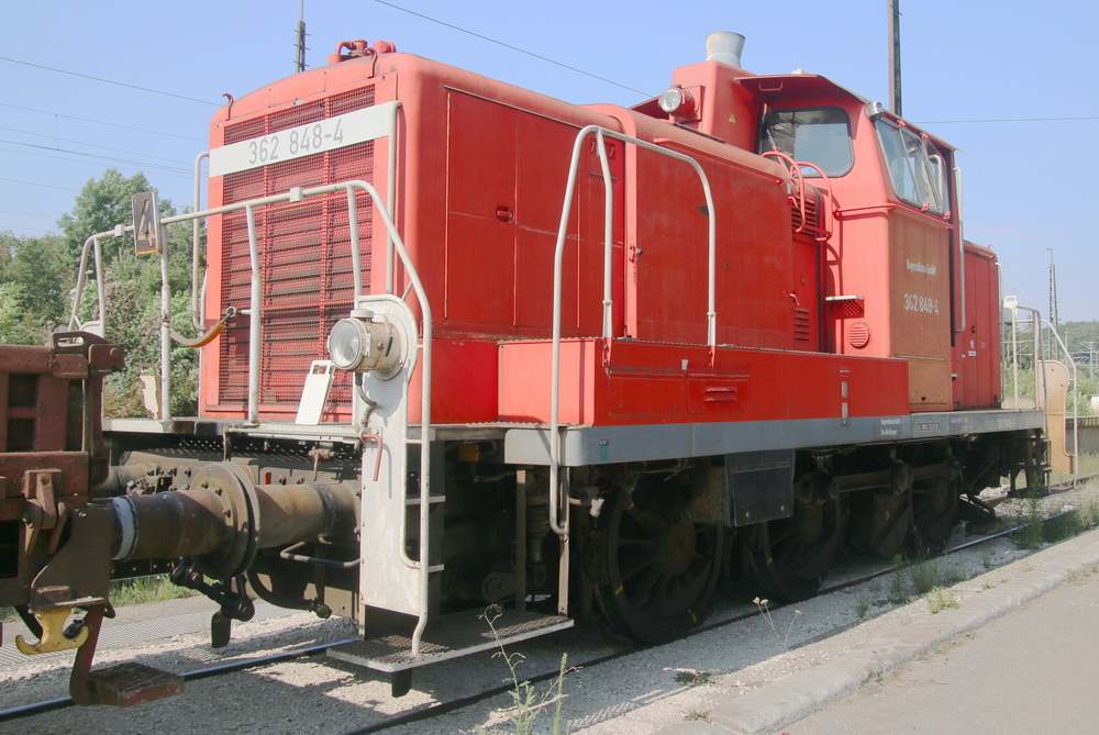 BayernBahn Diesellokomotive 362 848-4 - Copyright: www.olli80.de