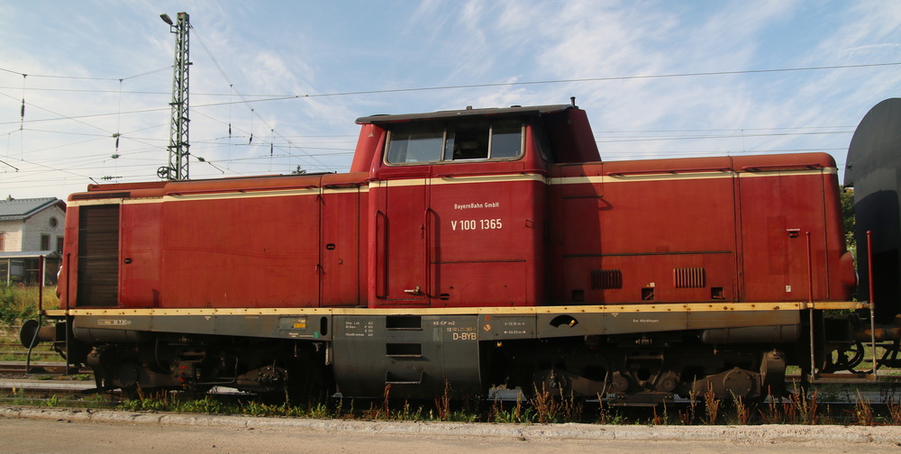 BayernBahn V100 1365 - Copyright: www.olli80.de