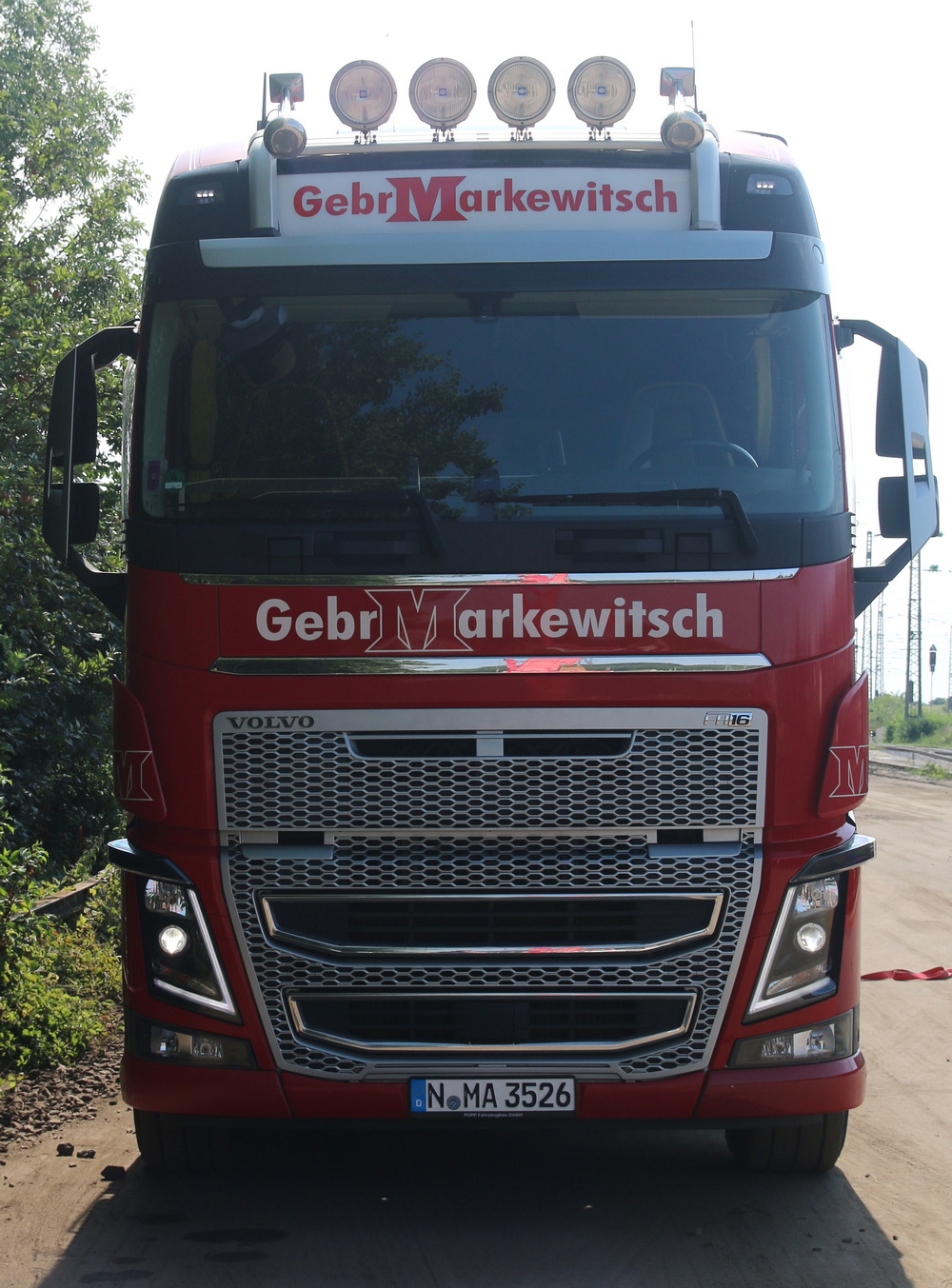 Gebr. Markewitsch Volvo FH 16 - Copyright: www.olli80.de