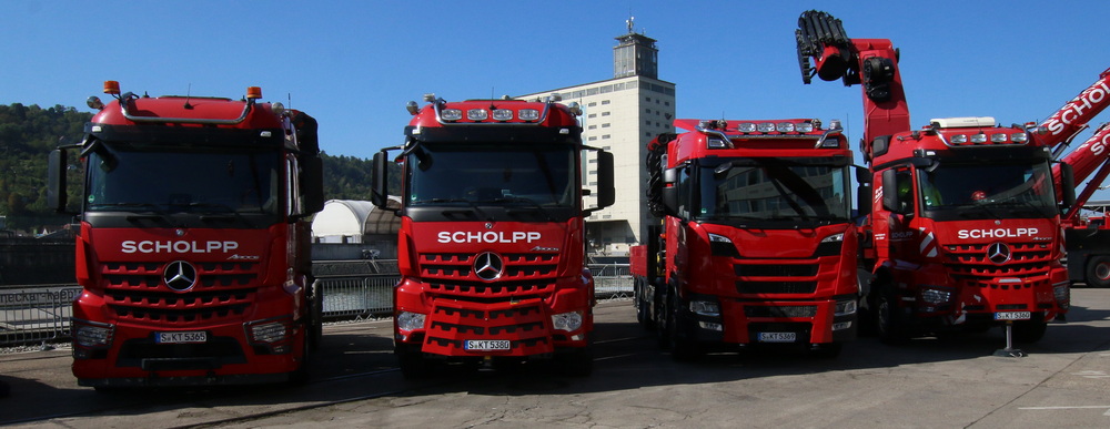 Scholpp Ladekran-LKWs - Copyright: www.olli80.de