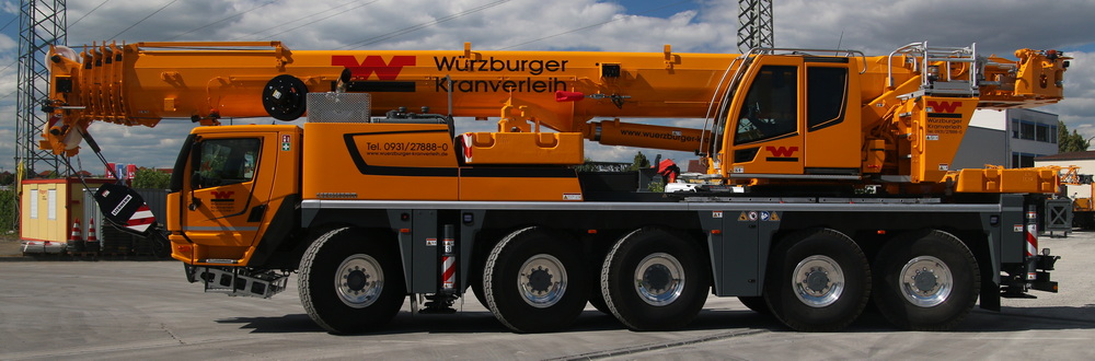 Würzburger Kranverleih LTM 1100-5.3 - Copyright: www.olli80.de