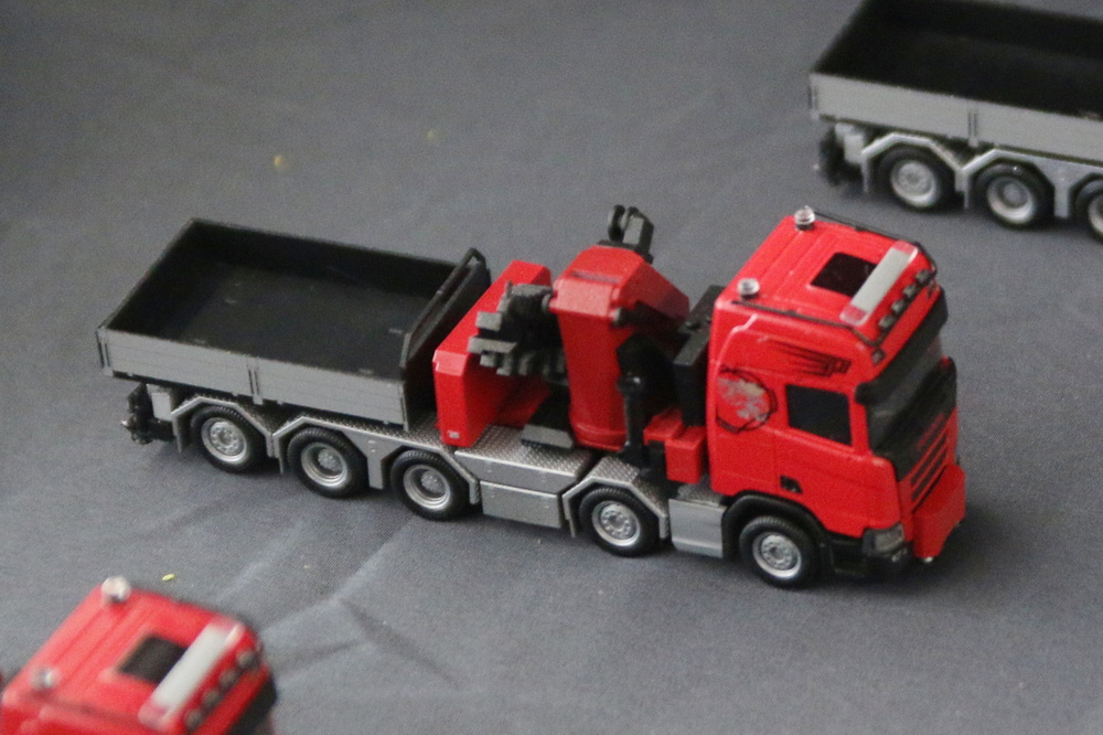 Rolf Kroheck: Scania mit Ladekran - Copyright: www.olli80.de