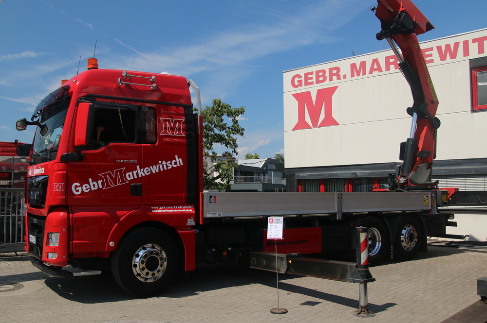 Gebr. Markewitsch - MAN TGX 26.500 mit Palfinger PK 53002-SH - Copyright: www.olli80.de