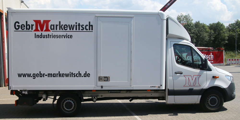 Gebr. Markewitsch - MB Sprinter mit Kofferaufbau - Copyright: www.olli80.de