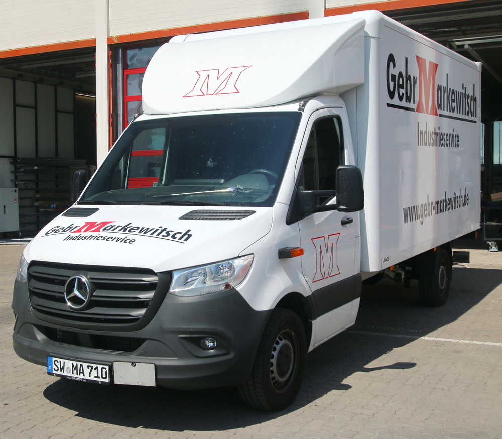 Gebr. Markewitsch - MB Sprinter mit Kofferaufbau - Copyright: www.olli80.de